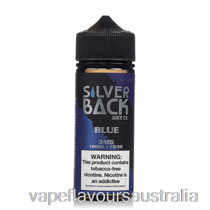 Vape Nicotine Australia Blue - Silverback Juice Co. - 120mL 3mg